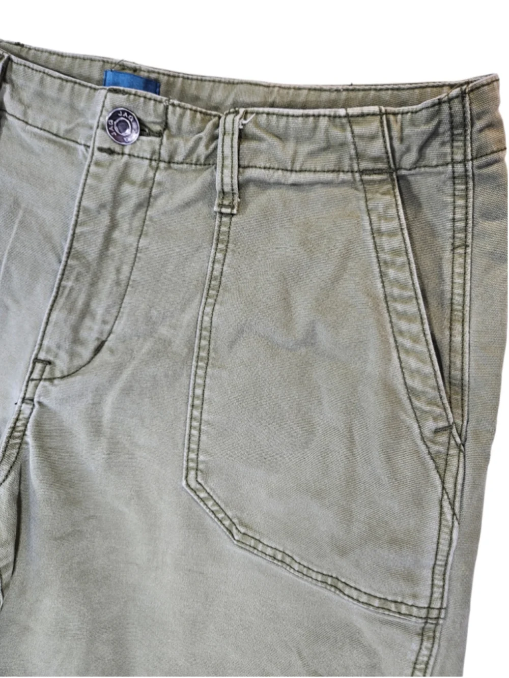JAG Green Cargo Safari Shorts Womens Utility Hiking Casual Summer Shorts - Picture 2 of 8